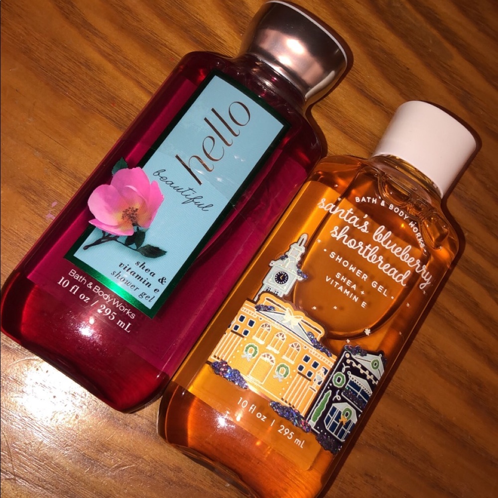 Bath & Body Works shower gels